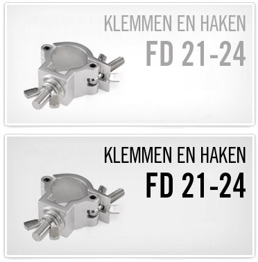 Klemmen en haken FD 21-24